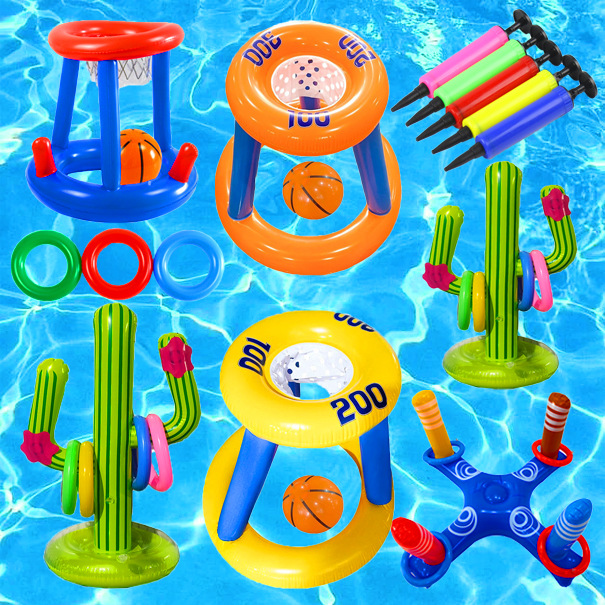 Plant Parental - Thickened PVC Inflatable Basketball Hoop Shooting