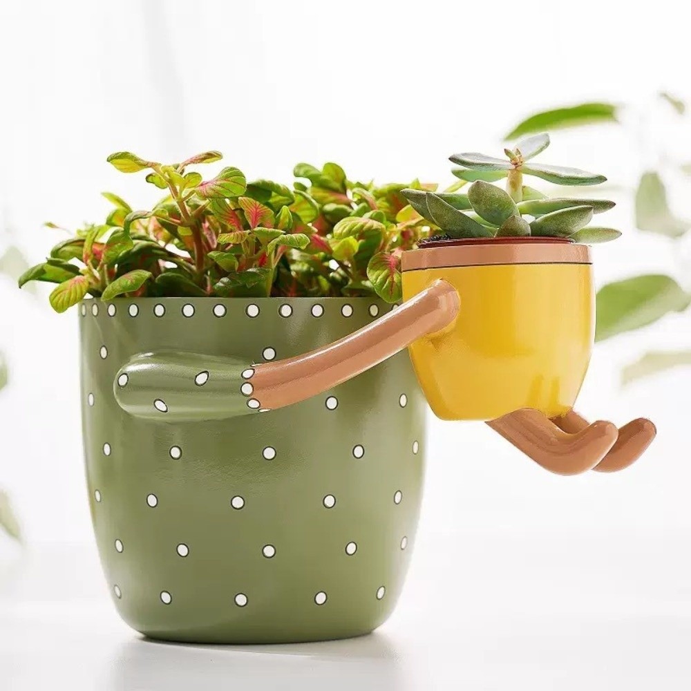 Resin Parent-child Flowerpot F - огляд і ціна Plant Parental