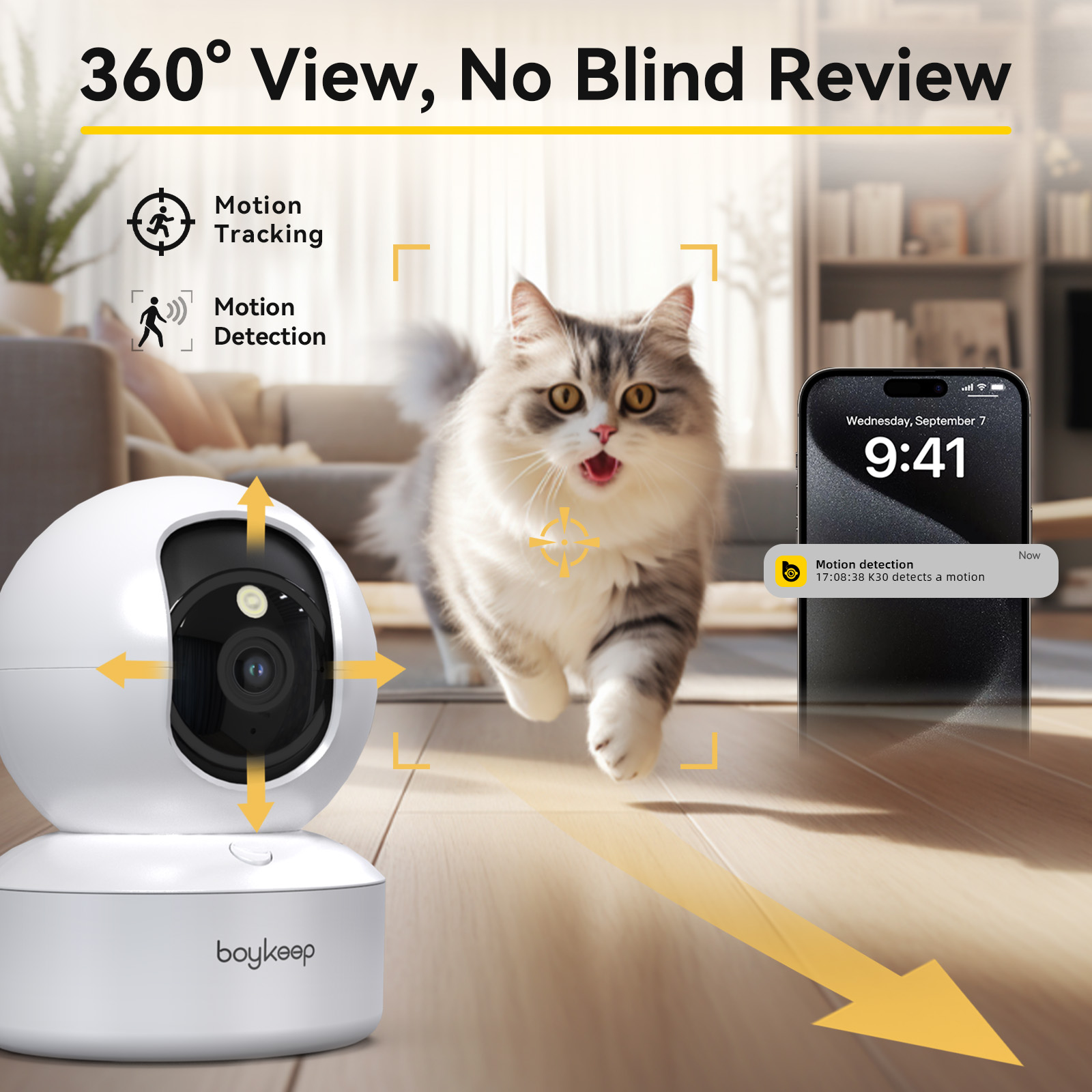 Boykeep 2K Pet Dog Camera with - огляд і ціна Eufy Camera E220